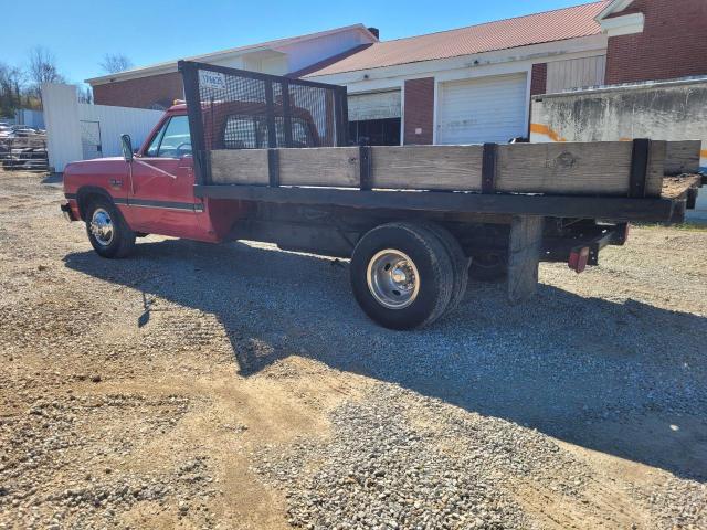 DODGE D-SERIES D 1993 red chassis diesel 1B6ME36C7PS164953 photo #4