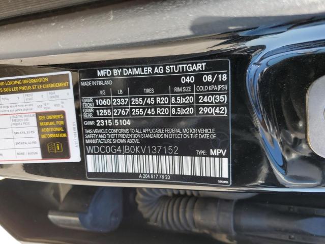 2019 MERCEDES-BENZ GLC 300 - WDC0G4JB0KV137152