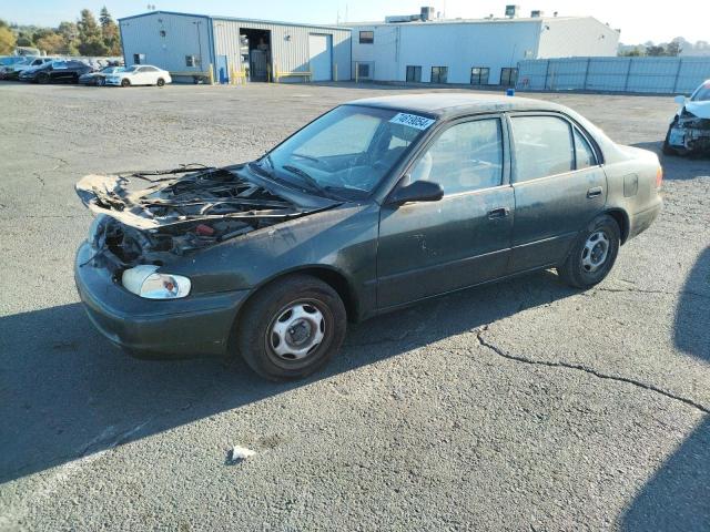 CHEVROLET GEO PRIZM 2000 green  gas 1Y1SK5283YZ435634 photo #1