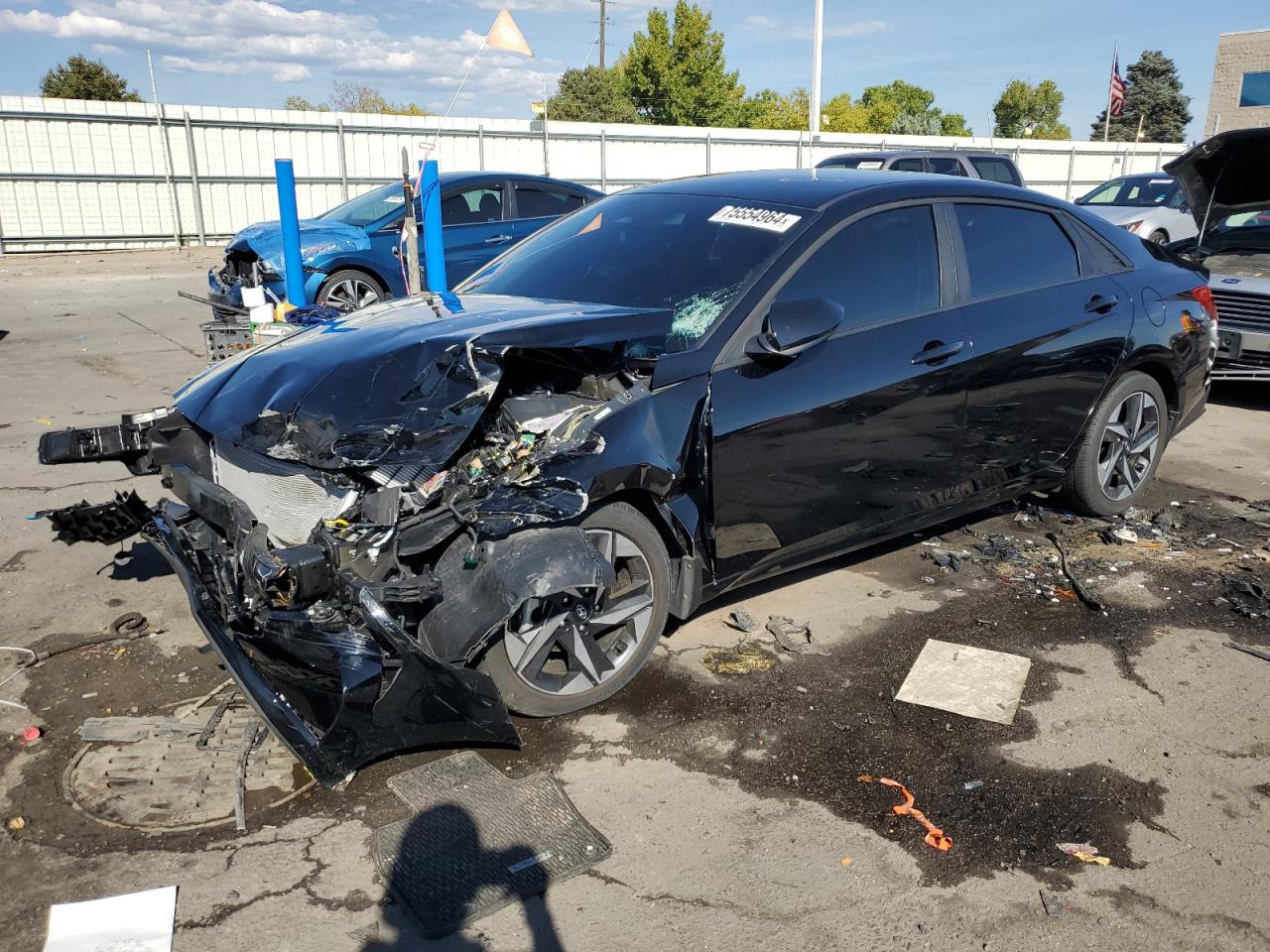 Lot #3004460713 2023 HYUNDAI ELANTRA SE