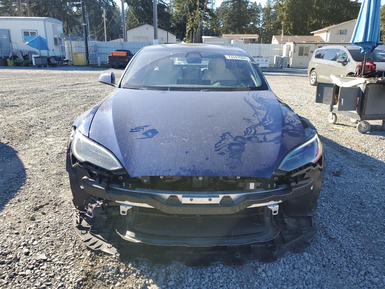 Lot #2978962660 2022 TESLA MODEL S