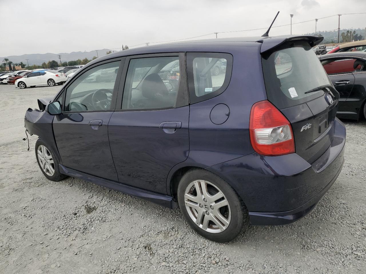 HONDA FIT SPORT 2008 purple  gas JHMGD38698S012689 photo #3