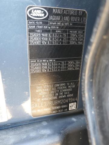 2021 LAND ROVER DEFENDER 1 - SALE37RU8M2041944