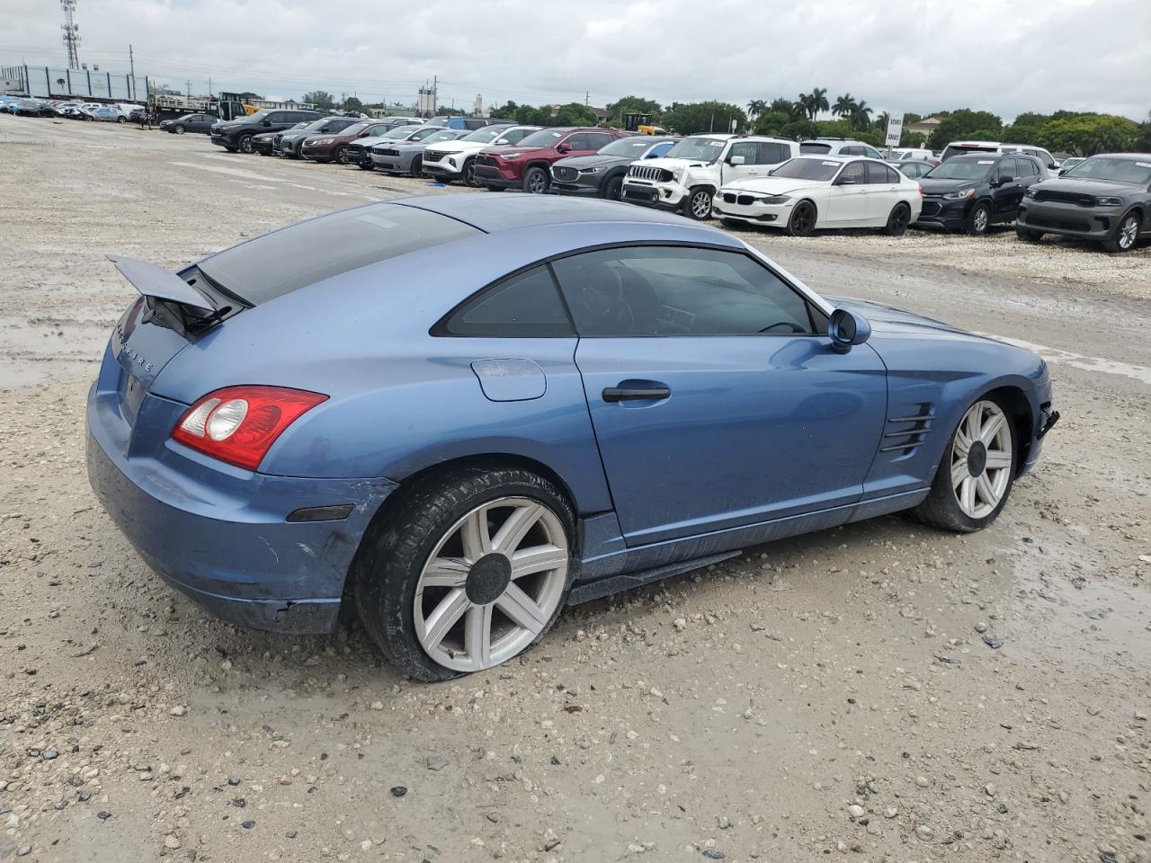 CHRYSLER CROSSFIRE 2005 blue  gas 1C3AN69L85X038150 photo #4