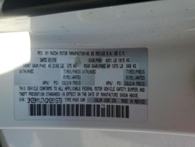 2016 MAZDA 3 SPORT - 3MZBM1U7XGM281979