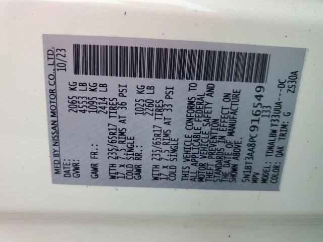 2023 NISSAN ROGUE S - 5N1BT3AA8PC916549