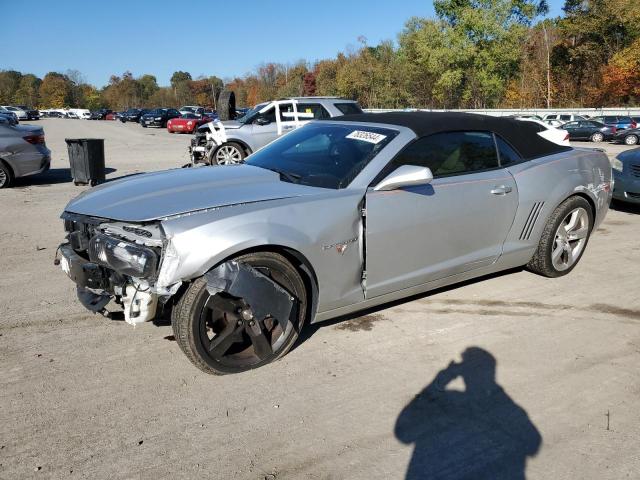 CHEVROLET CAMARO 2SS 2011 silver converti gas 2G1FK3DJ4B9189598 photo #1