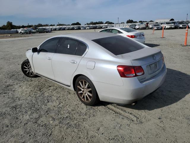 LEXUS GS 300 2006 white  gas JTHBH96S765019766 photo #3