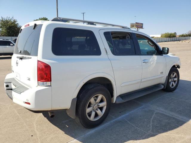 NISSAN ARMADA SE 2008 white  gas 5N1AA08D48N609403 photo #4