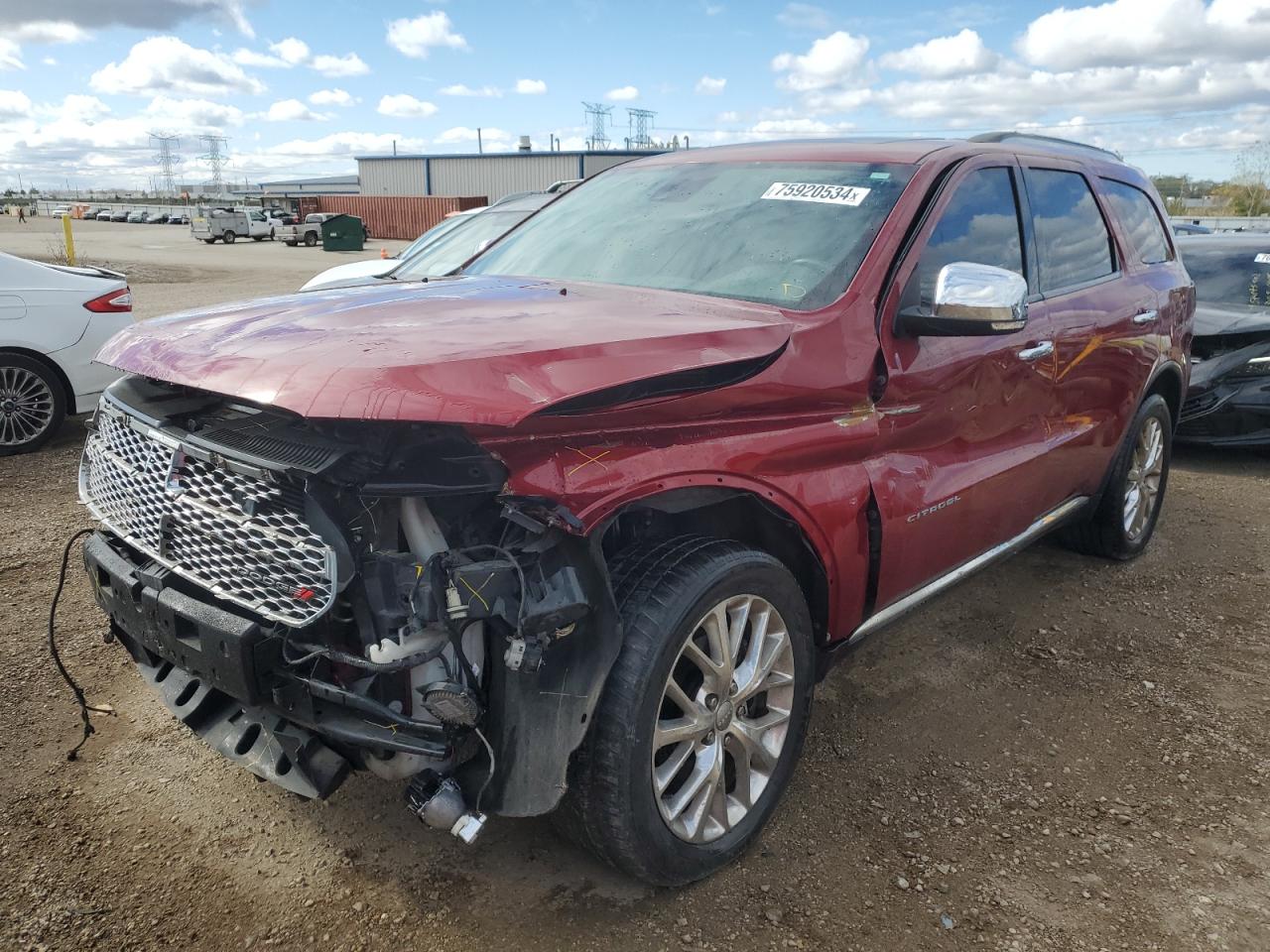 Lot #2909706334 2014 DODGE DURANGO CI