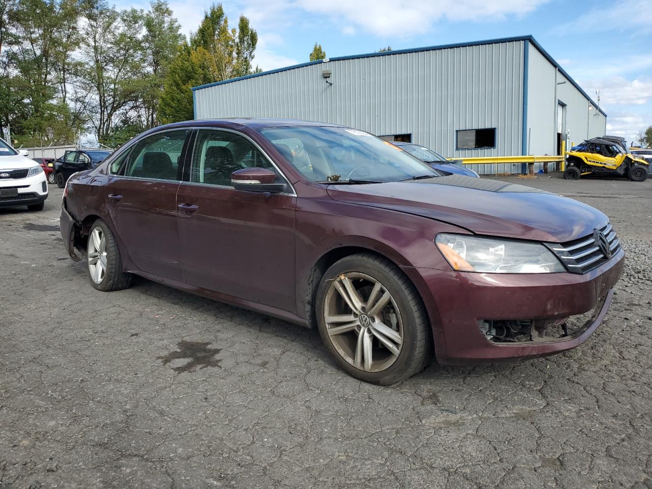 Lot #2989333564 2014 VOLKSWAGEN PASSAT SE