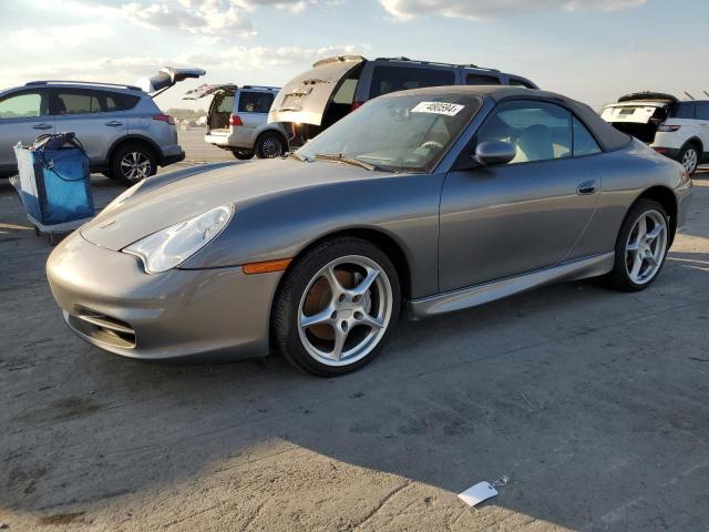 PORSCHE 911 CARRER 2002 silver converti gas WP0CA29972S651334 photo #1