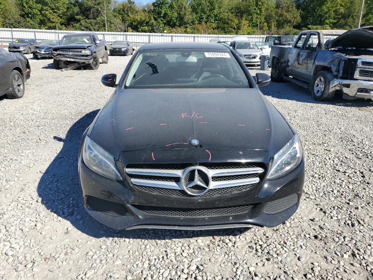 Lot #2960076111 2017 MERCEDES-BENZ C 300 4MAT