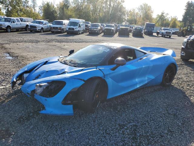 MCLAREN AUTOMOTIVE 720S 2018 blue  gas SBM14DCA4JW001162 photo #1