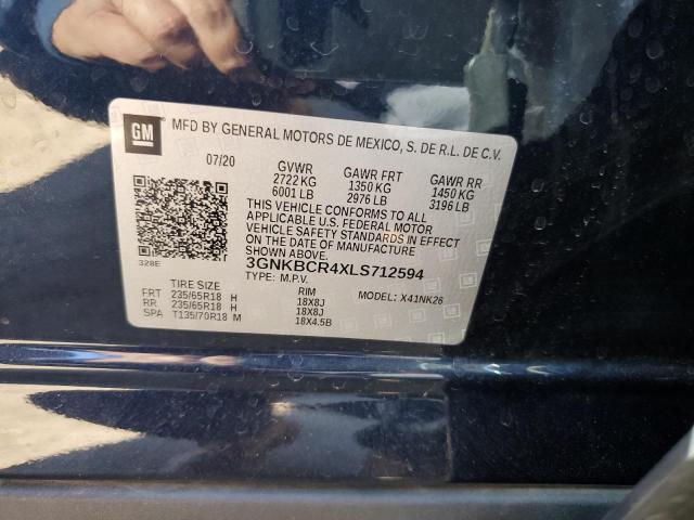 2020 CHEVROLET BLAZER 2LT - 3GNKBCR4XLS712594