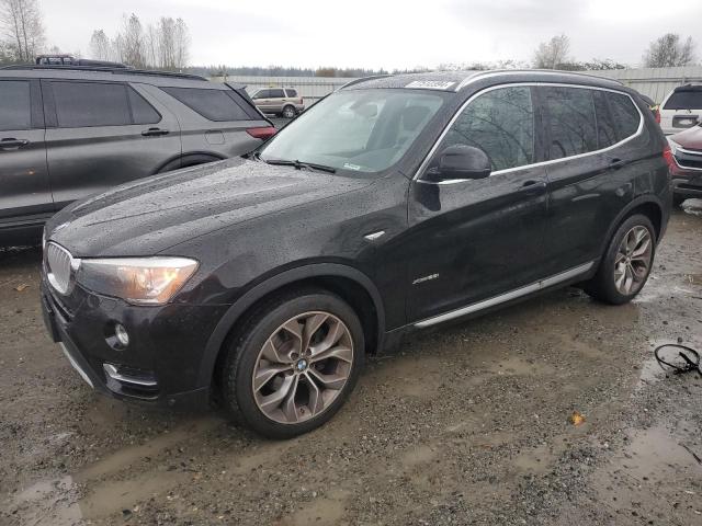 BMW X3 XDRIVE2 2015 black  gas 5UXWX9C56F0D60806 photo #1