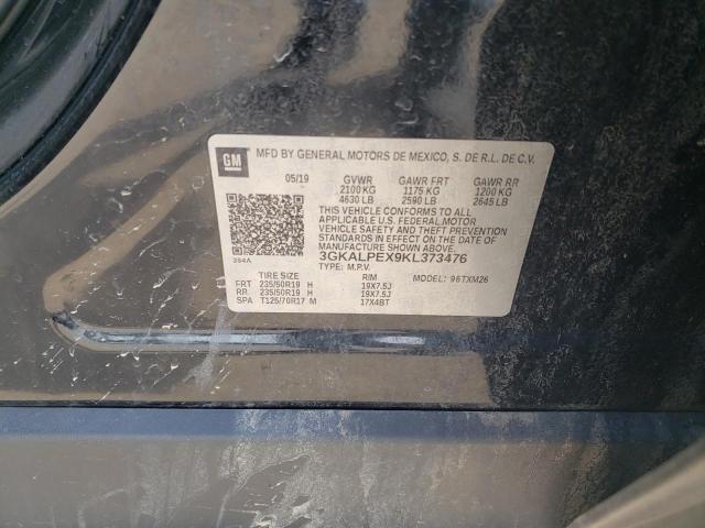 2019 GMC TERRAIN SL - 3GKALPEX9KL373476