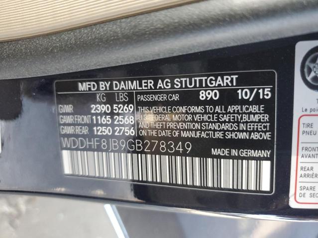 2016 MERCEDES-BENZ E 350 4MAT - WDDHF8JB9GB278349