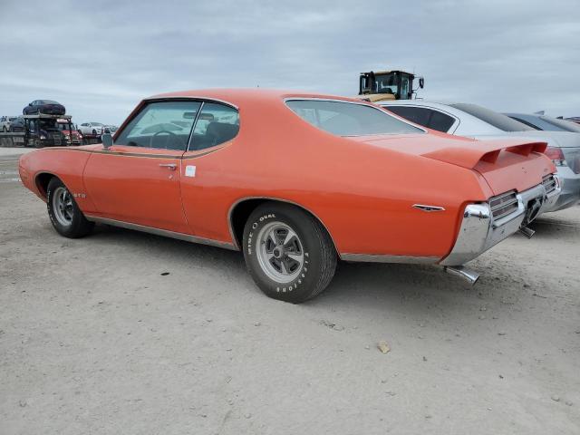 PONTIAC GTO 1969 orange   242379P309028 photo #3