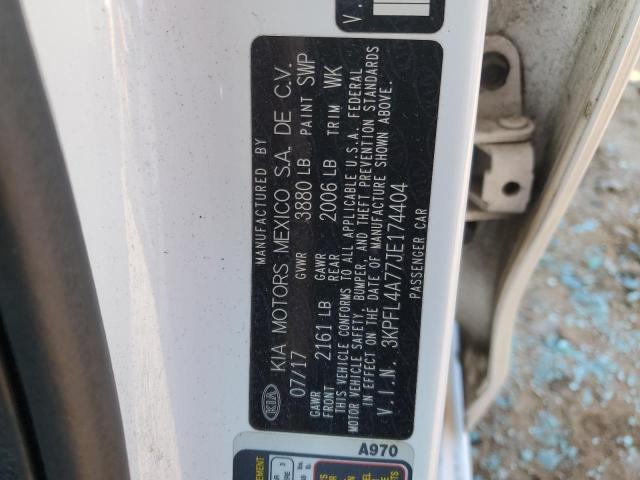 2018 KIA FORTE LX - 3KPFL4A77JE174404
