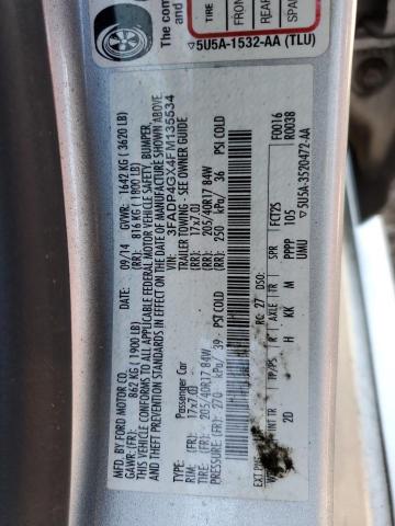 2015 FORD FIESTA ST - 3FADP4GX4FM135534