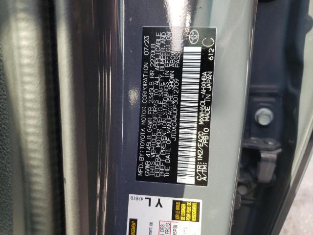 2023 TOYOTA PRIUS LE - JTDACAAU0P3012709