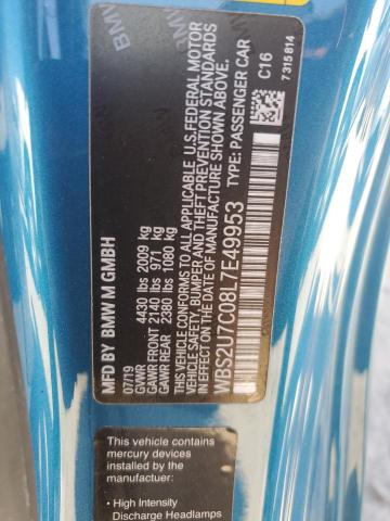 2020 BMW M2 COMPETI - WBS2U7C08L7E49953
