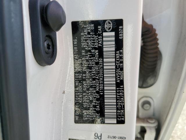 VIN 4T1BD1FK2DU076390 2013 TOYOTA CAMRY no.12