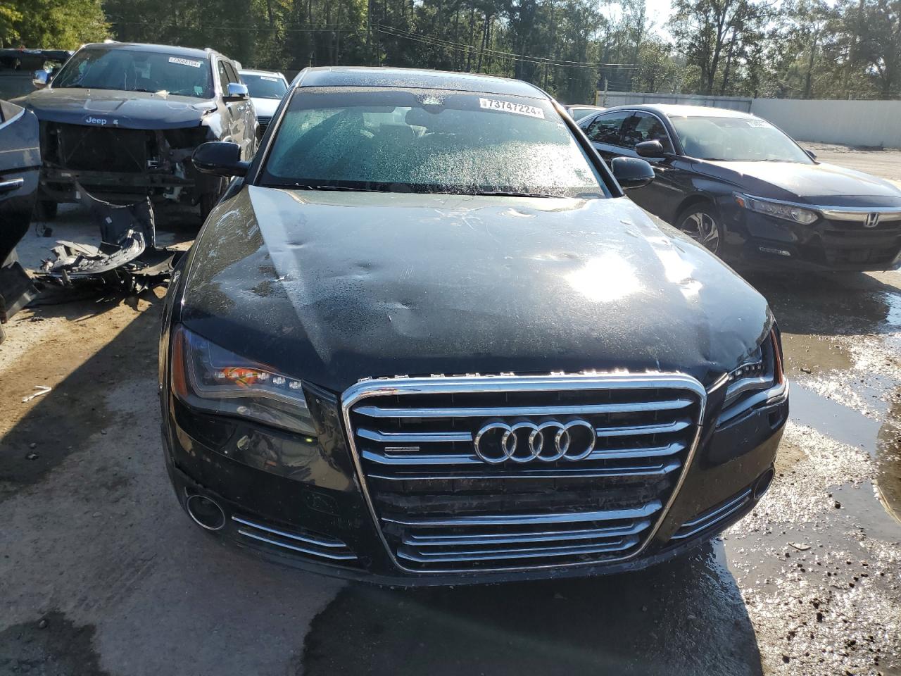 Lot #2972131136 2012 AUDI A8 L QUATT