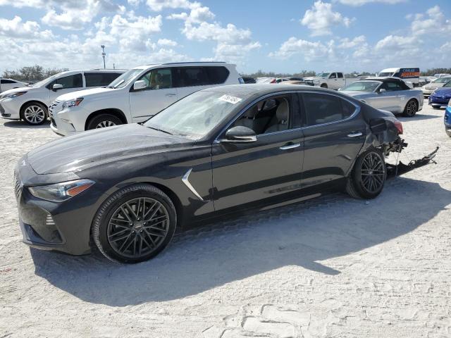 GENESIS G70 PRESTI 2019 black  gas KMTG44LA9KU015043 photo #1