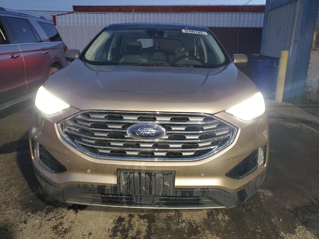 Lot #2964412268 2021 FORD EDGE TITAN