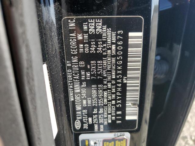 2019 KIA SORENTO EX - 5XYPH4A5XKG500673
