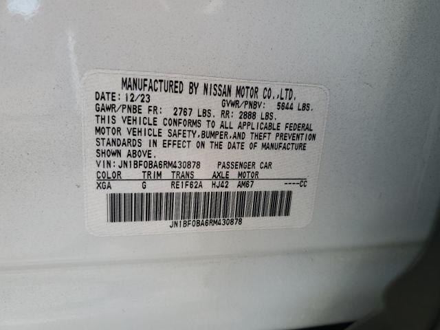 2024 NISSAN ARIYA EVOL JN1BF0BA6RM430878