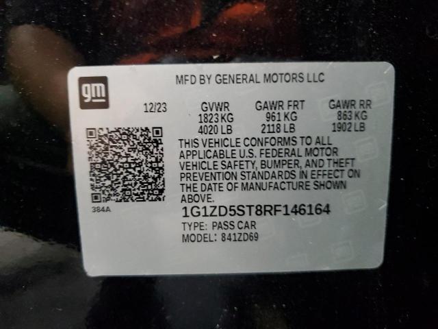2024 CHEVROLET MALIBU LT - 1G1ZD5ST8RF146164