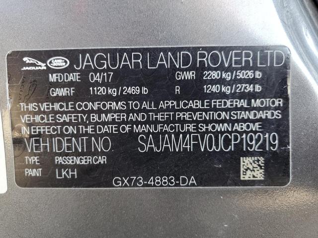 2018 JAGUAR XE S SAJAM4FV0JCP19219