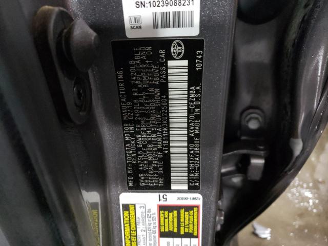 2019 TOYOTA CAMRY L - 4T1B11HK3KU225604
