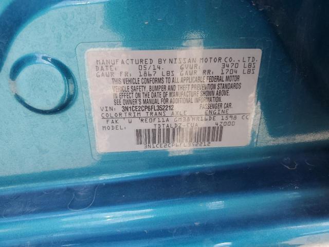 2015 NISSAN VERSA NOTE - 3N1CE2CP6FL352212