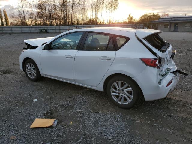 MAZDA 3 I 2012 white  gas JM1BL1M84C1606194 photo #3