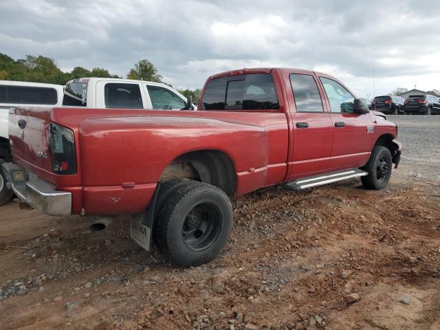 DODGE RAM 3500 S 2008 maroon crew pic diesel 3D7MX48A08G234993 photo #4