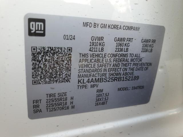 VIN KL4AMBS25RB152189 2024 Buick Encore, Preferred no.13