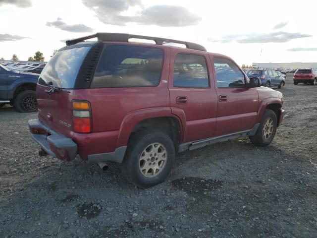 CHEVROLET TAHOE K150 2005 maroon 4dr spor gas 1GNEK13T95R253632 photo #4