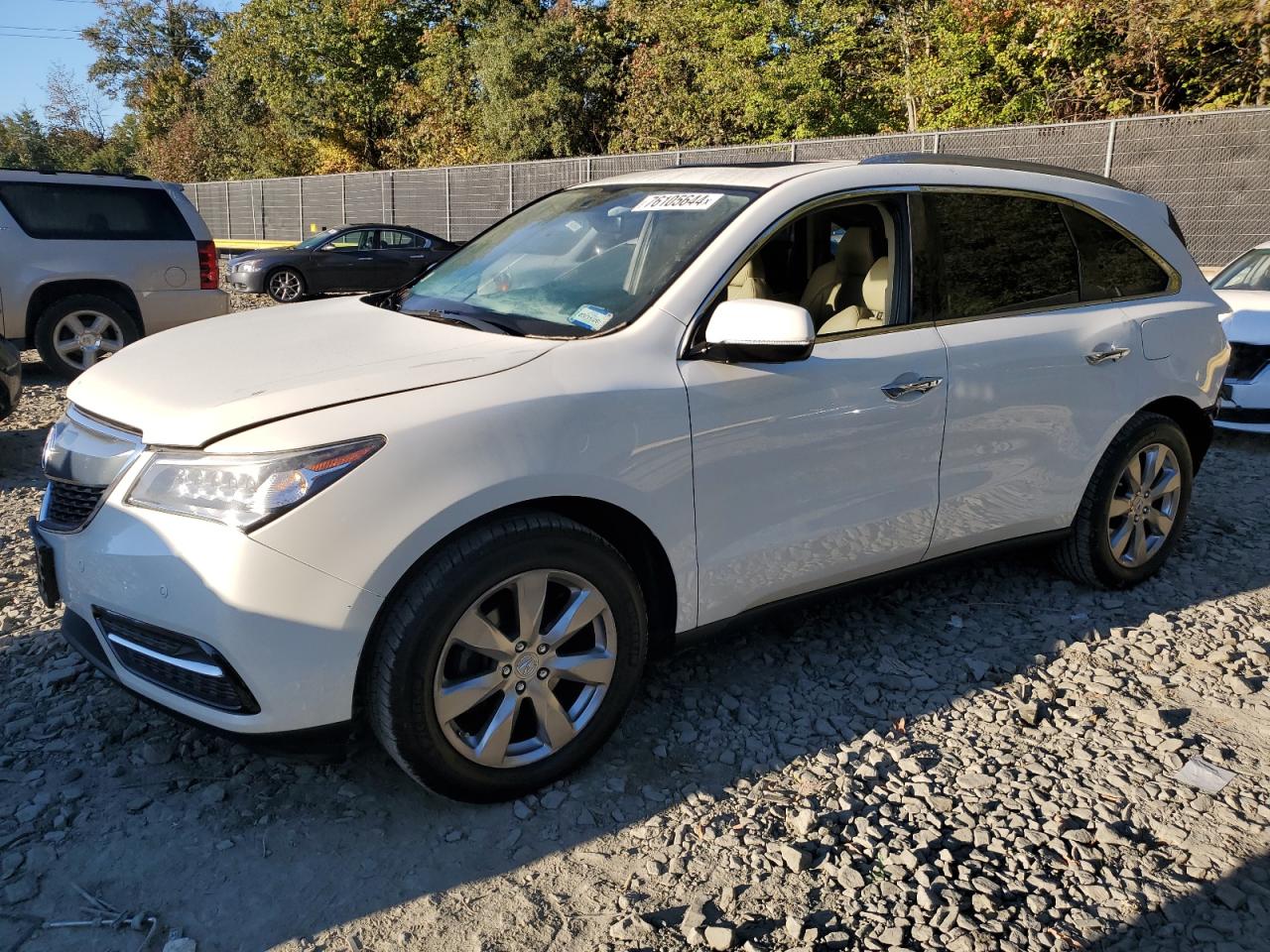 Lot #2969904916 2016 ACURA MDX ADVANC