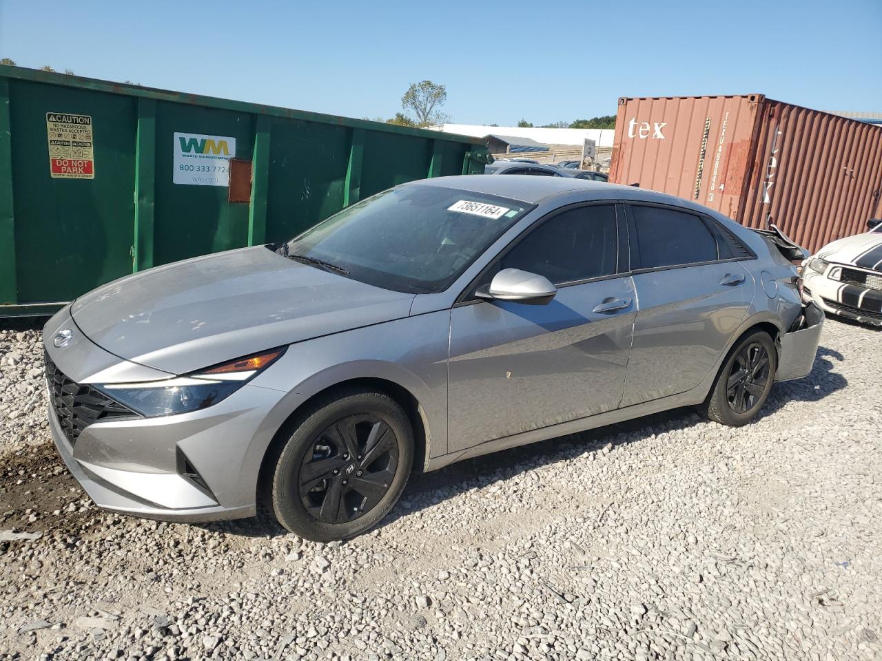 Lot #2955537511 2021 HYUNDAI ELANTRA SE