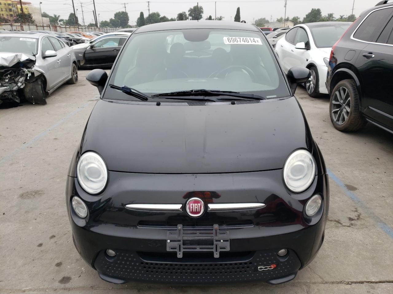 Lot #2935643831 2013 FIAT 500 ELECTR