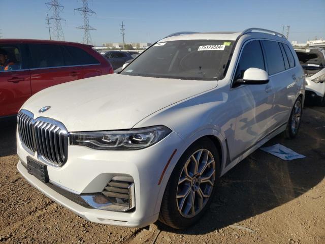 BMW X7 XDRIVE4 2021 white  gas 5UXCW2C09M9E68007 photo #1