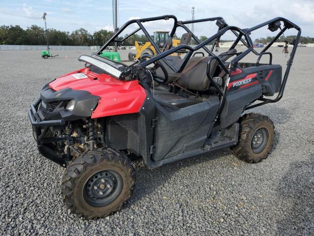 HONDA SXS700 M4 2018 red  gas 1HFVE026XJ4401385 photo #3