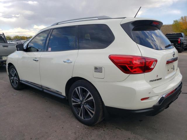 NISSAN PATHFINDER 2018 white  gas 5N1DR2MM8JC666874 photo #3