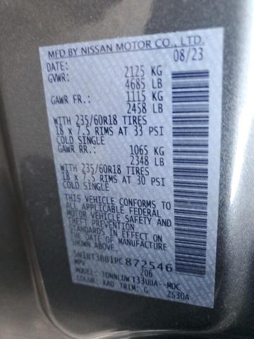 2023 NISSAN ROGUE SV - 5N1BT3BB1PC872546