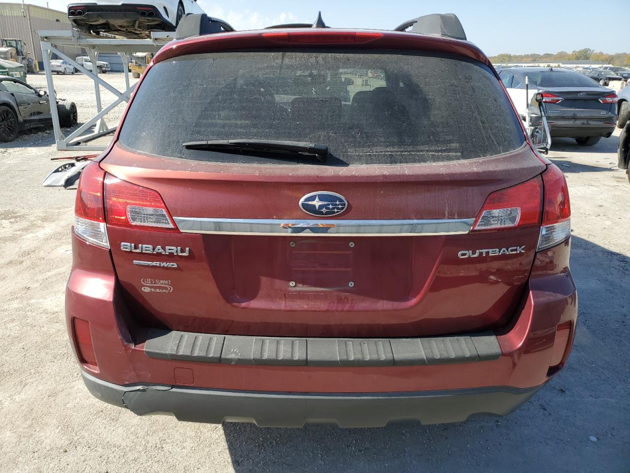 Lot #2955604759 2011 SUBARU OUTBACK 2.