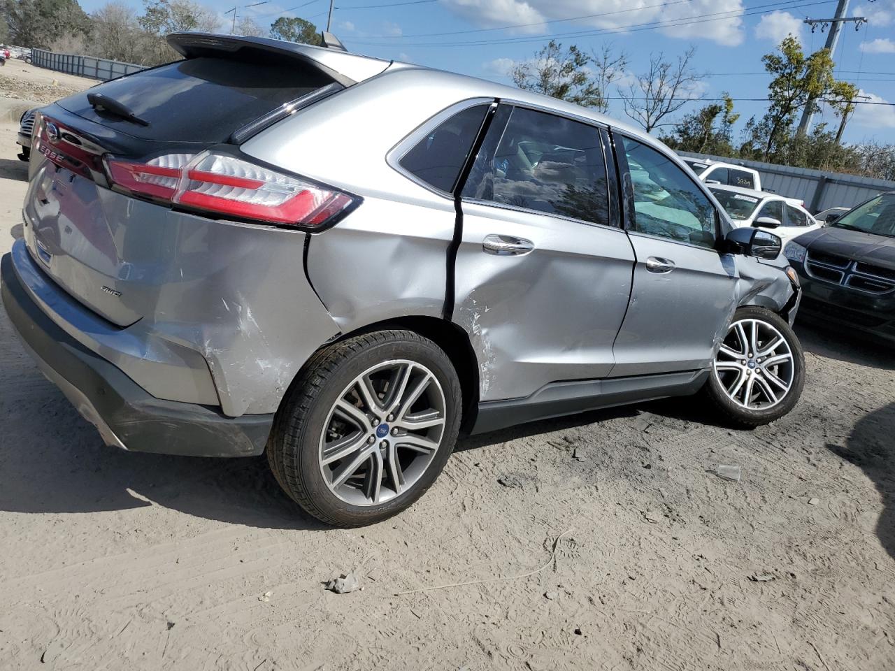 Lot #2986918747 2021 FORD EDGE TITAN